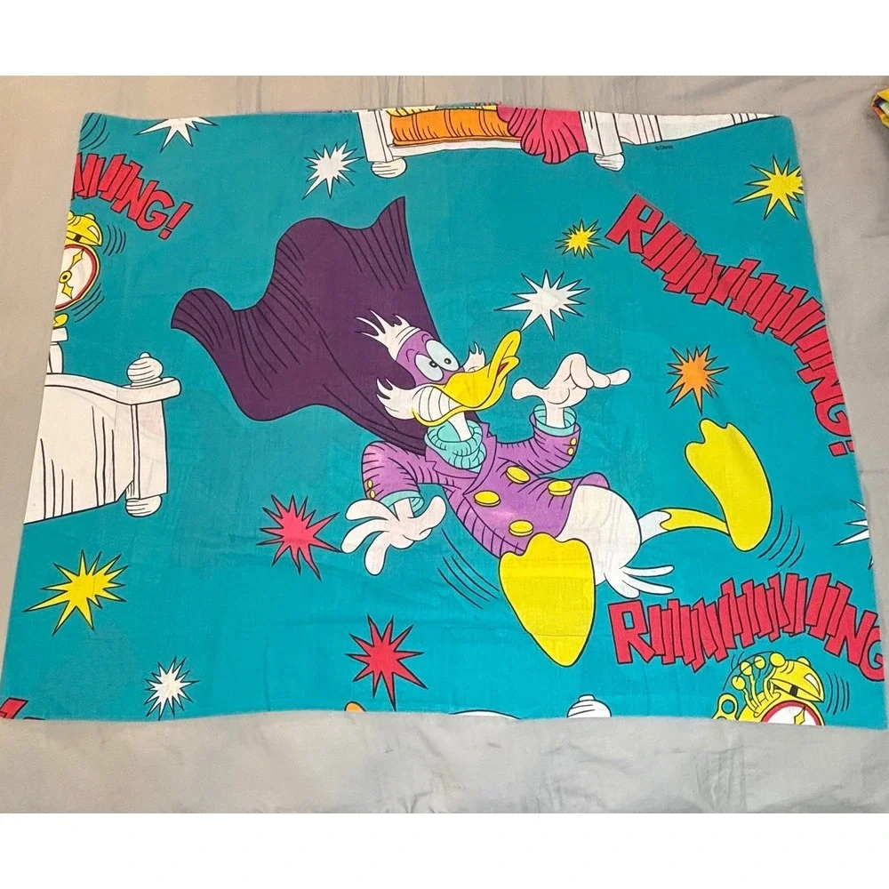 Vintage 90s Disney Darkwing Duck‎ Pillowcase sham